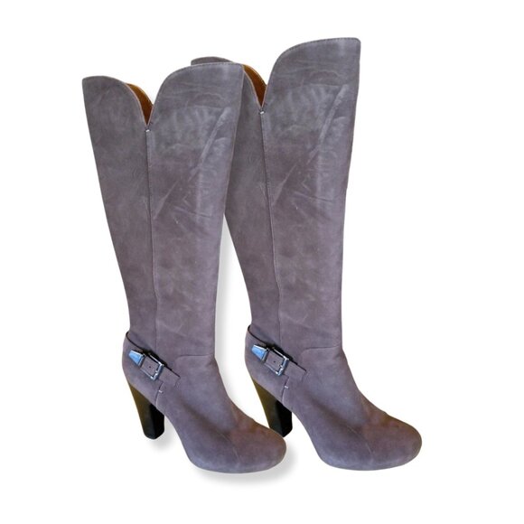 Sofft Suede Knee Zippered Boots. Size 9.5M. - Picture 2 of 8